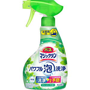 バスマジックリン パワフル泡洗浄 グリーンハーブの香り 本体  350mL