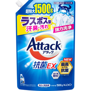 アタック抗菌ＥＸ つめかえ用  1500g