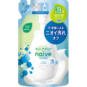 ナイーブ 泡で出てくるボディソープDC 詰替用  480mL
