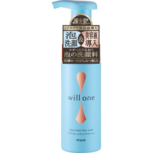 ｗｉｌｌｏｎｅ クリアフォームフェイスウォッシュ  150mL