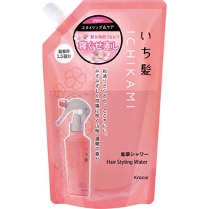いち髪 髪＆地肌うるおう寝ぐせ直し和草シャワー 詰替用 375mL