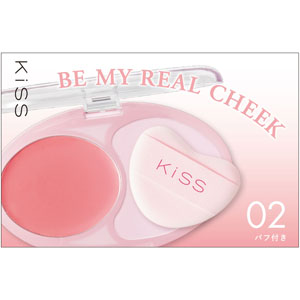 キス ビーマイ リアルチーク  3g シャイピーチ 02