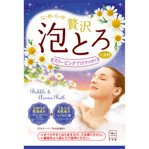 お湯物語 贅沢泡とろ 入浴料 スリーピングアロマの香り  30g