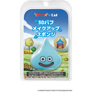 ドラクエ スライム３Ｄパフ（スライム）  1個