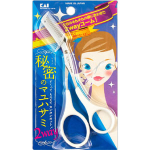 クシ付きマユハサミ ２ＷＡＹ  1個