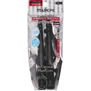 マペペ マイクリエイターズヘアクリップ  2本