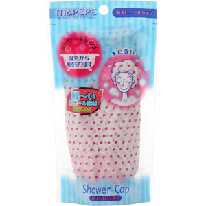 マペペ シャワーキャップ ハート  1個
