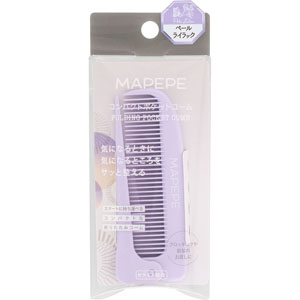 マペペ コンパクトポケットコーム  1個 ペールライラック
