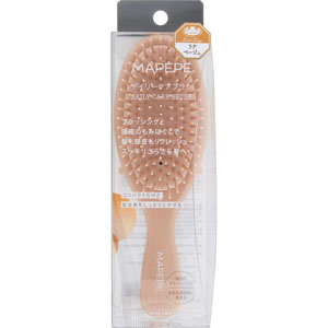 マペペ デイリーケアブラシ  1個 ラテベージュ