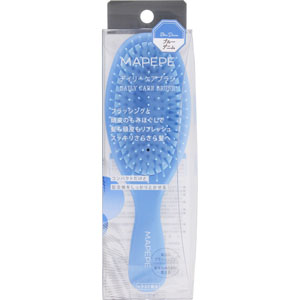 マペペ デイリーケアブラシ  1個 ブルーデニム