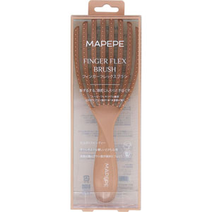 マペペ フィンガーフレックスブラシ  1個 ベージュ