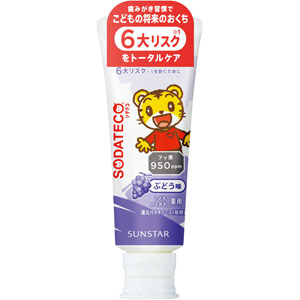 ソダテコこどもハミガキ ぶどう 70g 【医薬部外品】