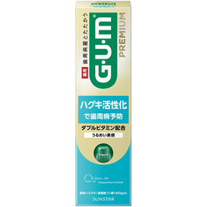 ガム・プレミアムデンタルペーストハグキケアうるおい  85g　 【医薬部外品】