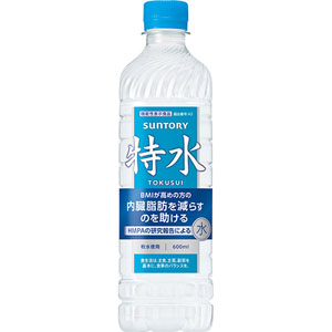 【24本セット】サントリー 機能性表示食品 特水  600ml