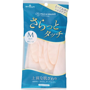 ナイスハンド さらっとタッチ Mサイズ 1双 ピンク