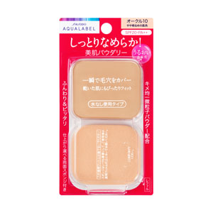 アクアレーベル 保湿・肌あれケア モイストパウダリー　ベージュオークル10　（レフィル） レフィル