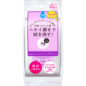 エージーデオ24 クリアシャワーシートn (フレッシュサボン)  30枚