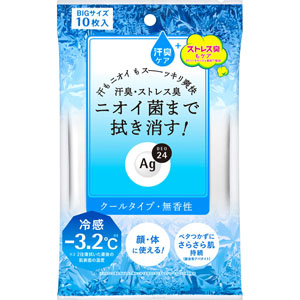 エージーデオ24 クリアシャワーシートn (クール)  10枚