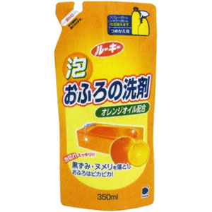 ルーキーおふろの洗剤オレンジ詰替用  350mL