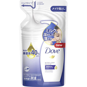 ダヴ モイスチャーミルククレンジング つめかえ用  180mL