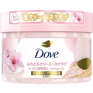 ダヴ ふわとろクリーミースクラブ サクラ&ムスク  298g