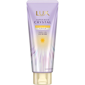 ラックス スーパーリッチクリスタル マルチダメージリペア ヘアパック  180g