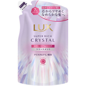 ラックス スーパーリッチクリスタル カラーケア＆リペア トリートメント つめかえ用  300g