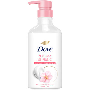 ダヴ ふわとろボディウォッシュ サクラ&ムスク ポンプ 450g