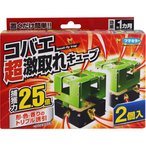 コバエ超激取れキューブ 2個