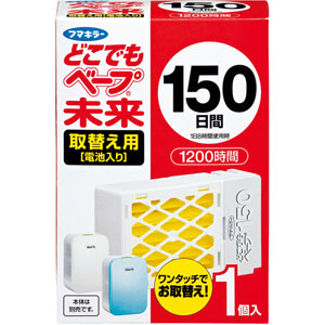 どこでもベープ未来 150日 取替え用 不快害虫用  1個