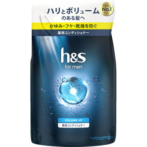 ｈ＆ｓ ｆｏｒ ｍｅｎ ボリュームアップ コンディショナー つめかえ用  300g　 【医薬部外品】