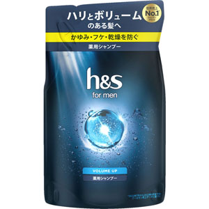 ｈ＆ｓ ｆｏｒ ｍｅｎ ボリュームアップ シャンプー つめかえ用  300mL　 【医薬部外品】