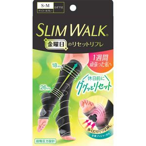 スリムウォーク 金曜日のリセットリフレＳ～Ｍ  1足 チャコールグレー