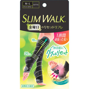 スリムウォーク 金曜日のリセットリフレＭ～Ｌ  1足 チャコールグレー