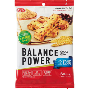 バランスパワー(全粒粉)  6袋(12本) 【栄養機能食品】