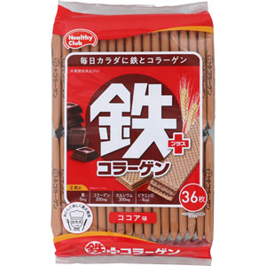 鉄プラスコラーゲンウエハース  36枚　 【栄養機能食品】