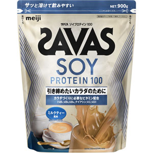 ザバス ソイプロテイン１００ ミルクティー風味  900g