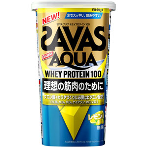 ザバス アクア ホエイプロテイン１００ レモン風味  280g