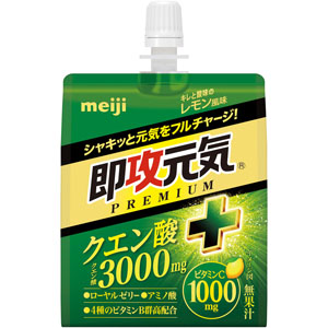 即攻元気ゼリー クエン酸＋キレと酸味のレモン風味  180g
