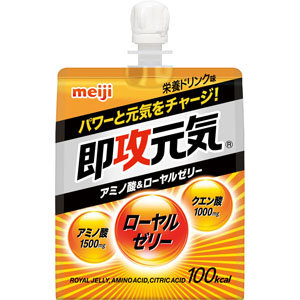 即攻元気ゼリー アミノ酸＆ローヤルゼリー 栄養ドリンク味  180g