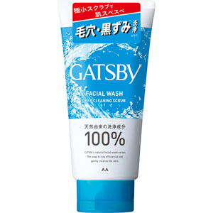 ギャツビー フェイシャルウォッシュ ディープクリーニングスクラブ  130g