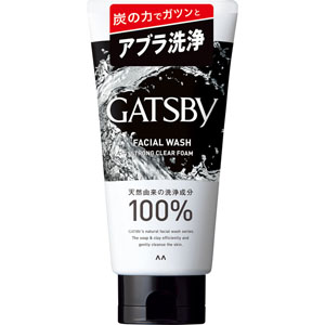 ギャツビー フェイシャルウォッシュ ストロングクリアフォーム  130g