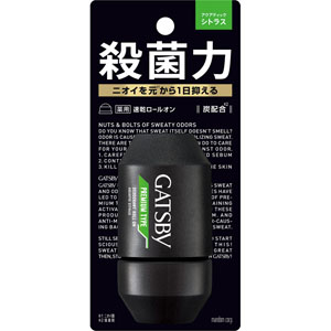 ギャツビー プレミアムタイプデオドラントロールオン アクアティックシトラス  60mL 【医薬部外品】