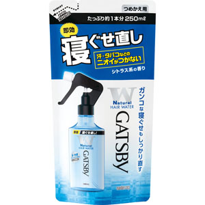 ギャツビー 寝ぐせ直しウォーター つめかえ用  250mL