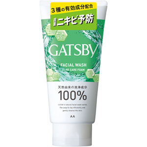 ギャツビー フェイシャルウォッシュ 薬用トリプルケアアクネフォーム  130g 【医薬部外品】