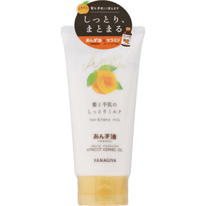 あんず油 髪と手肌のしっとりミルク 120g: ヘアケア・ボディケア