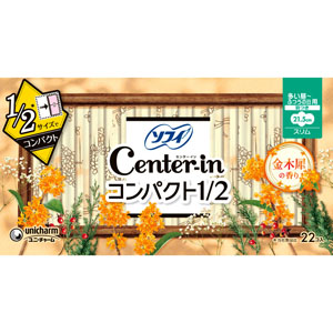 センターインコンパクトキンモクセイの香り多い昼用  22枚　 【医薬部外品】