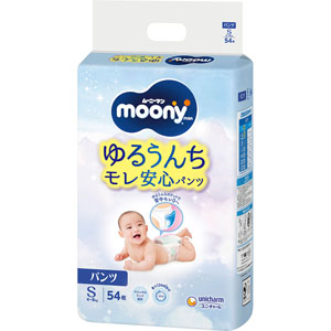 ムーニーマンゆるうんちモレ安心パンツＳ  54枚