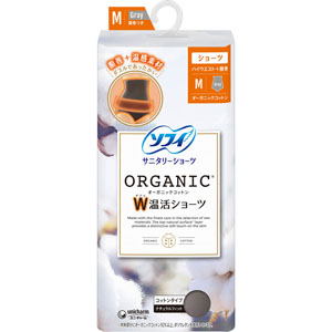 ソフィオーガニックコットン Ｗ温活ショーツ Ｍ  1枚