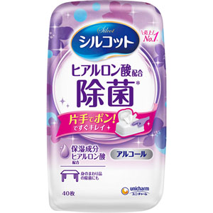 シルコットアルコール除菌ウェットティッシュ本体  40枚